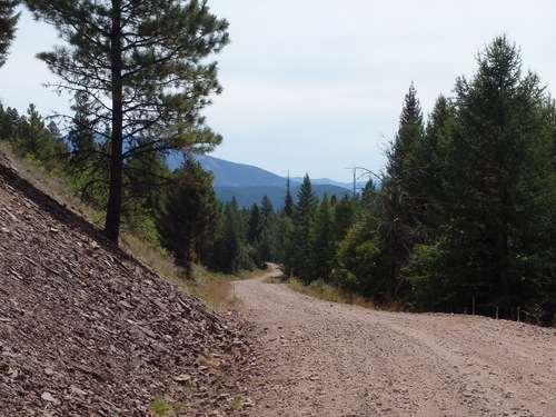 GDMBR: The road was gravely.